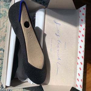 Rothy’s Solid Black. New in box.